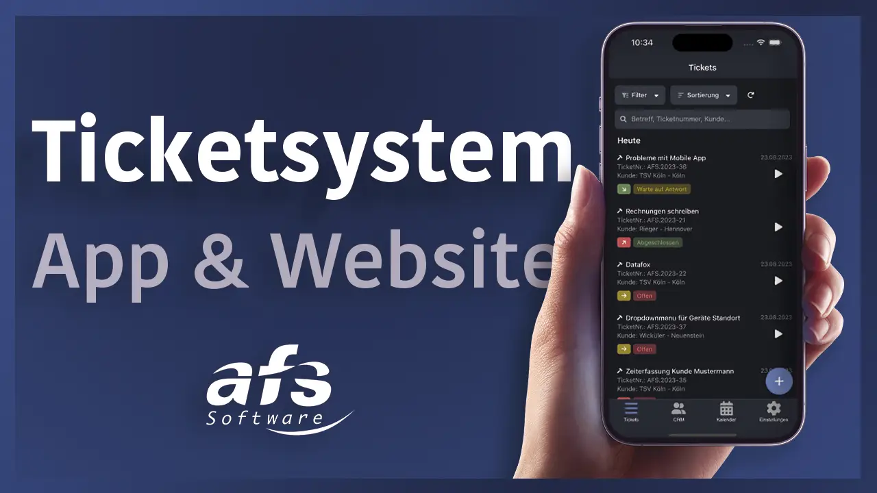 youtube afs ticketsystem 